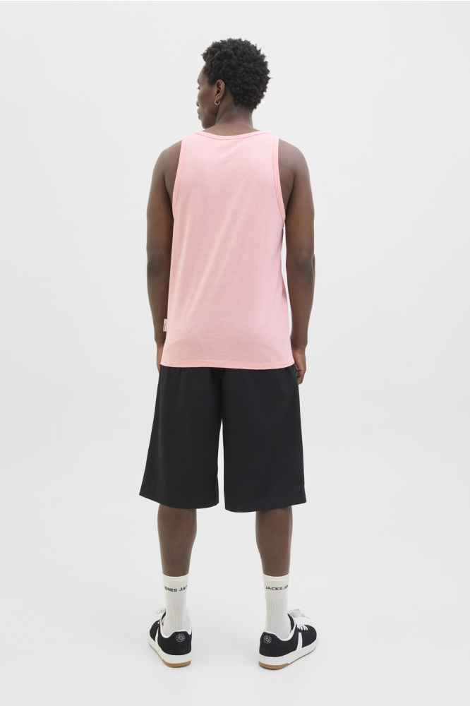 JCOSAGO SMALL LOGO SLUB TANK TOP 12276727 PINK ICING